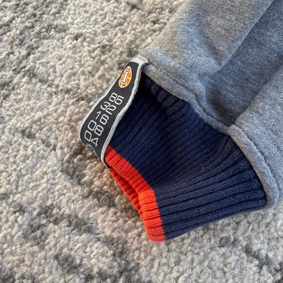 Vtg Y2K Nike Fighting Illini University of Illinois Embroidered Hoodie Sz Large - Picture 5 of 11